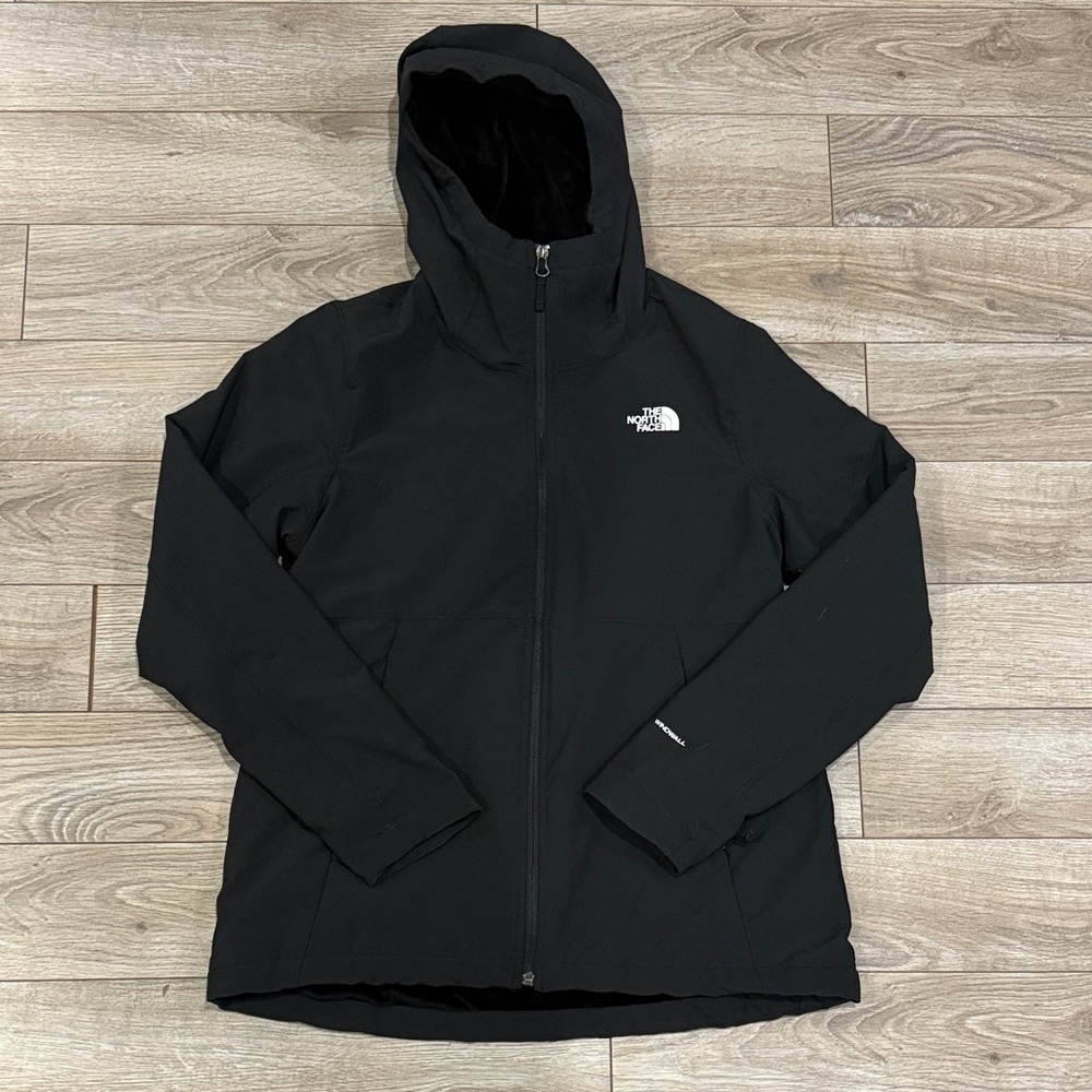 The North Face Black Full-Zip Hooded Jacket